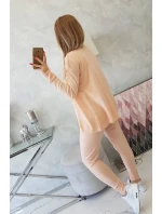 Sada svetrů 3-dílná pudrově růžová