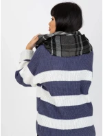 Tunelová šála AT KM 1402.20 černobílá Tunelová šála AT KM 1402.20 černobílá