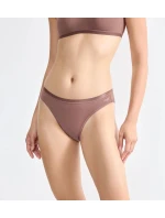 Dámské kalhotky GO Daily Cotton Mini 3P - BROWN - hnědé 1141 - SLOGGI