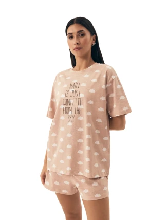 Dámské pyžamo 42647 Nubes - HENDERSON Dámské pyžamo 42647 Nubes - HENDERSON