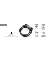 Zámek na kolo Protect 31525 - Meteor Zámek na kolo Protect 31525 - Meteor
