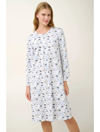 Vamp - Bavlněná noční košile se záhyby 21951 - Vamp Vamp - Bavlněná noční košile se záhyby 21951 - Vamp