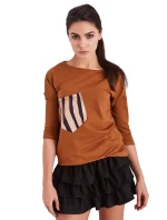 Halenka CZ BZ 1694.08 světle hnědá