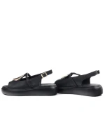 Dámské sandály na platformě GR51-603 Černá - S.Barski Dámské sandály na platformě GR51-603 Černá - S.Barski