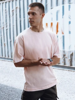 Pánské růžové tričko FashionStreet RX5601