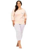 Dámské pyžamo 3257 Ariella peach - TARO Dámské pyžamo 3257 Ariella peach - TARO