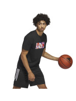 Pánské tričko adidas Lil' Stripe Basketball Graphic Tee M IC1867
