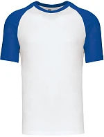 Kariban K 330 Baseballové tričko 20.K330 white/royal blue Kariban K 330 Baseballové tričko 20.K330 white/royal blue