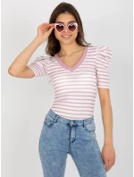 Halenka FN BZ 4591.06P bílo-růžová