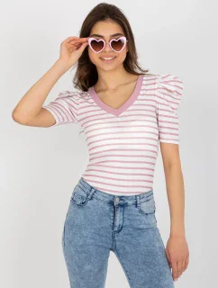 Halenka FN BZ 4591.06P bílo-růžová