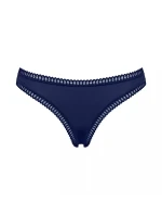 Dámské kalhotky GO Crush String C3P - BLUE - modré M008 - SLOGGI