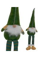 DEKORATIVNÍ TRPASLÍK 30+15CM ZELENÝ