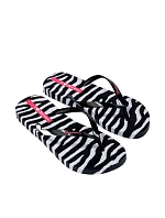 Dámské žabky Ipanema Animal Print, černé a šedé, 83846-BP655 Dámské žabky Ipanema Animal Print, černé a šedé, 83846-BP655