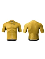 Cyklistický dres Rockbros 15120014025 ROAD TO SKY pro muže, s krátkým rukávem, velikost L – žlutý, pánský Cyklistický dres Rockbros 15120014025 ROAD TO SKY pro muže, s krátkým rukávem, velikost L – žlutý, pánský