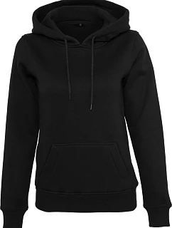 Build your Brand BY 026 Dámská mikina s kapucí 56.0026 black