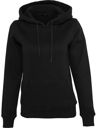 Build your Brand BY 026 Dámská mikina s kapucí 56.0026 black Build your Brand BY 026 Dámská mikina s kapucí 56.0026 black