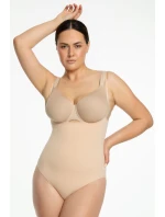 Julimex 419 Seamless Body Open Bust barva:béžová