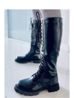 Dámské kozačky v jezdeckém 7752A - Ideal Shoes