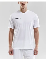 Craft Teamwear Squad Go Jersey Solid M Pánské sportovní tričko s výstřihem do V 82.5560 team green