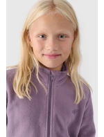 Dívčí polar s límcem Slim 4F Fialový 4FJWMM00TFLEF261-52S