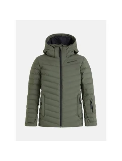 Lyžařská bunda Peak Performance Jr Frost zelená