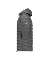 Geographical Norway pánská bunda AMIGOMAP LONG HOOD DB DGREY MEN 233 DARK GREY (WZ5086H/GN-GRIS FONCÉ)