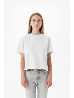 Mantis M 198 Těžký dámský crop top 70.0198 white