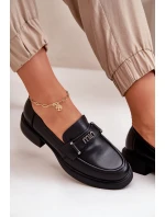 Elegantní Dámské Mokasiny Z Přírodní Kůže Černé Vinceza 91114 Elegantní Dámské Mokasiny Z Přírodní Kůže Černé Vinceza 91114