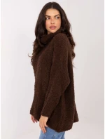 Jumper CH SW 72993.25 tmavě hnědý