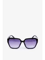 Dámské sluneční brýle se zlatými detaily UV400 černá Dámské sluneční brýle se zlatými detaily UV400 černá