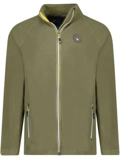 Zeměpisné Norsko Tugim FZ DB 224 M WY7446H/GN-Kaki mikina