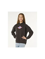 Dívčí mikina RIP CURL Sunshine Squad Hood – Girl, černá Dívčí mikina RIP CURL Sunshine Squad Hood – Girl, černá