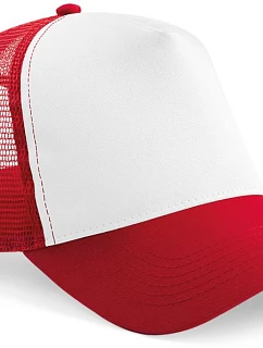 Beechfield B 640 5 panelová Trucker kšiltovka 53.0640 classic red/white