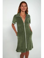 Vamp - Šaty froté s krátkými rukávy 20551 - Vamp Vamp - Šaty froté s krátkými rukávy 20551 - Vamp