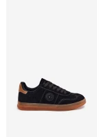 Semišové Dámské Tenisky Big Star RR274851 HI-POLY SYSTEM Černé