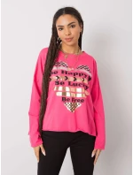 Halenka DHJ BZ 21103.06P tmavě růžová