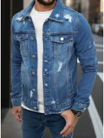 Pánská modrá džínová bunda FashionStreet TX3633