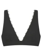 Dámská nevyztužená podprsenka DIM ICONS FOULARD BRA - DIM - černá