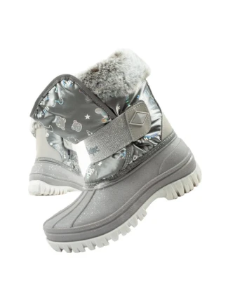 Lee Cooper zimní sněhule dětské zateplené sněhule pro dívky šedé Lee Cooper zimní sněhule dětské zateplené sněhule pro dívky šedé