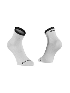 Cyklistické ponožky NORTHWAVE Origin Sock – bílé/černé