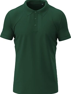 Stedman Stretch Polo Pánské elastické piqué polo z těžké bavlny 05.9640 bottle green