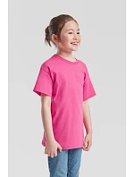 Fruit of the Loom Kids Original T Dětské tričko 16.1019 red