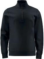 ProJob 2128 Sweatshirt 1/2 Zip Těžká pracovní mikina Doubleface s 1/4 zipem 64.2128 black