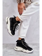 Dámská vysoká sportovní obuv GOE KK2N4098 Černe