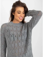 Dámský svetr BA SW 9000 .31P šedá - FPrice