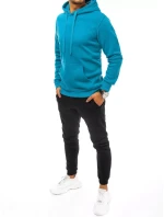 FashionStreet pánská modročerná tepláková souprava AX0651