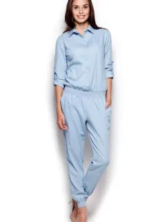 Dámský overal M314 light blue - FIGL