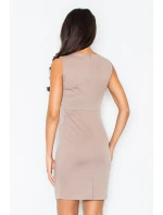 Šaty Brenda M079 Mocca - Figl Šaty Brenda M079 Mocca - Figl