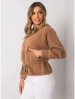 Dámský plášť 1605.98P hnědý - FPrice Dámský plášť 1605.98P hnědý - FPrice