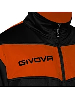 Pánská soupravaTuta Visa Fluo TR018F 1028 černo-oranžová - Givova Pánská soupravaTuta Visa Fluo TR018F 1028 černo-oranžová - Givova